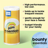 Bounty Essentials Paper Towels 108 sheet 2 ply 1 pk, Pack of 6