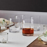 Lifetime Brands Mikasa 17 oz Clear Glass Lana Drinking Glass Set