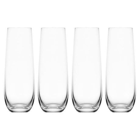 Lifetime Brands Mikasa 9.5 oz Clear Glass Lana Flute Glass
