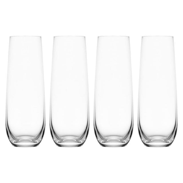 Lifetime Brands Mikasa 9.5 oz Clear Glass Lana Flute Glass