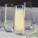 Lifetime Brands Mikasa 9.5 oz Clear Glass Lana Flute Glass