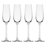 Lifetime Brands Mikasa 8.25 oz Clear Glass Lana Flute Glass