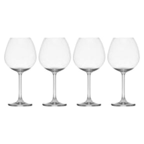 Lifetime Brands Mikasa 23 oz Clear Glass Lana Wine Glass Set