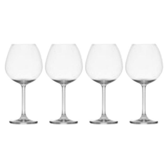 Lifetime Brands Mikasa 23 oz Clear Glass Lana Wine Glass Set
