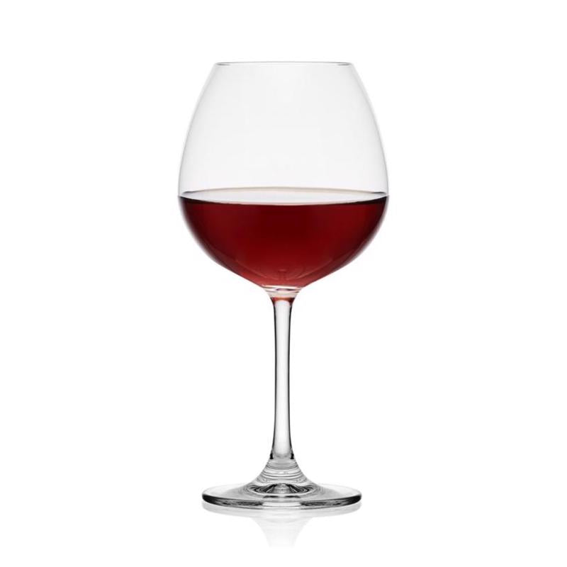 Lifetime Brands Mikasa 23 oz Clear Glass Lana Wine Glass Set