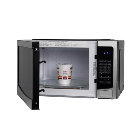 Avanti 1.1 cu ft Black/Silver Microwave 1000 W