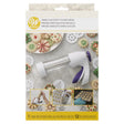 Wilton Simple Success Cookie Press White 13 pc