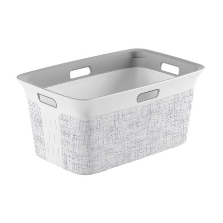 Curver White Resin Laundry Basket, Pack of 4