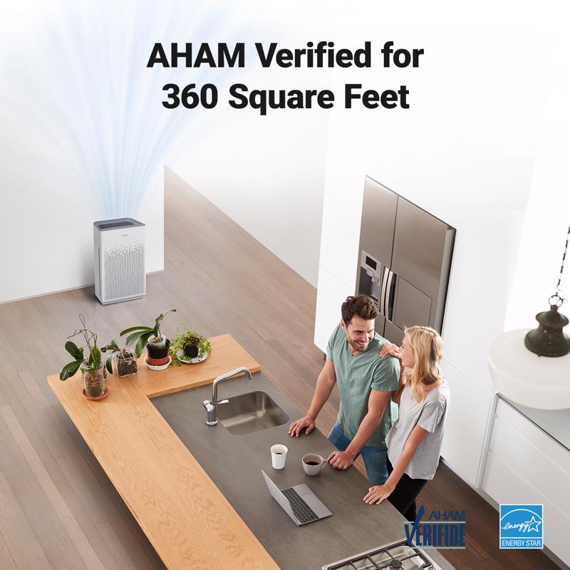 Winix AM90 Carbon True HEPA Air Purifier 1740 sq ft
