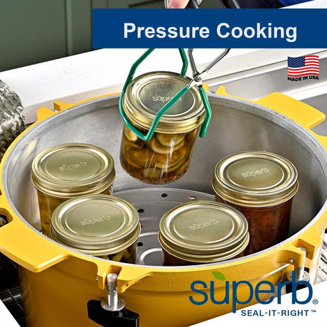 Superb Wide Mouth Canning Lid 156 pk