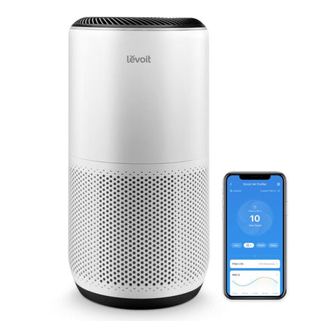 Levoit PlasmaPro 400S-P Carbon Smart Air Purifier 403 sq ft