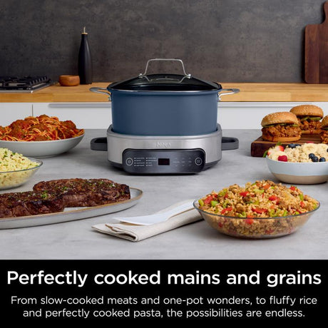 Ninja 6.5 qt Gray Stainless Steel Multi-Cooker