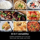 Ninja 6.5 qt Gray Stainless Steel Multi-Cooker