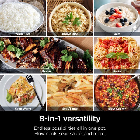 Ninja 6.5 qt Gray Stainless Steel Multi-Cooker