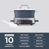 Ninja 6.5 qt Gray Stainless Steel Multi-Cooker