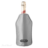 Final Touch 25 oz Gray Nylon Wine Chiller