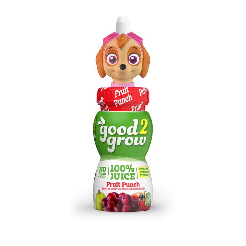 Good2grow Fruit Punch Beverage 6 fl. oz. 1 pk, Pack of 12
