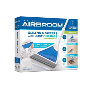 As Seen On Tv Helio AirBroom 12 in. W Broom