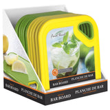Final Touch 8 in. L X 6 in. W Plastic Cutting Board, Pack of 12