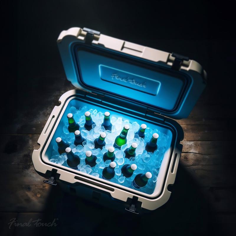 Final Touch Clear Plastic Color Changing Cooler LED Lights
