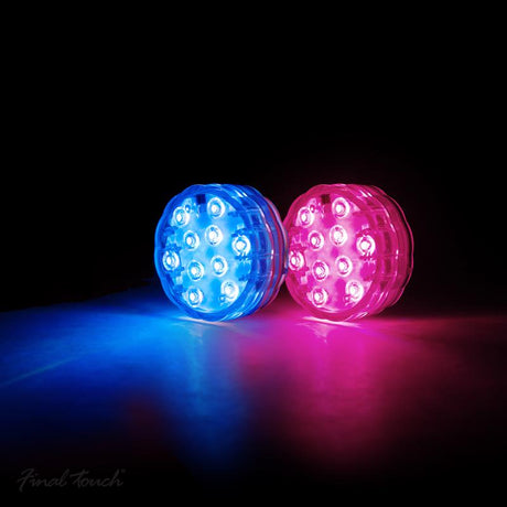 Final Touch Clear Plastic Color Changing Cooler LED Lights
