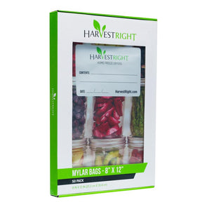 Harvest Right 0.5 gal Mylar Resealable Bags