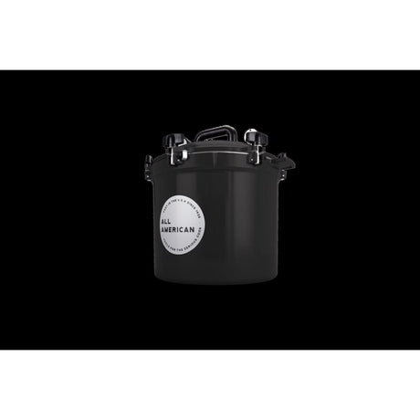 All American 1930 Cast Aluminum Pressure Canner 12.25 in. 21.5 qt Black
