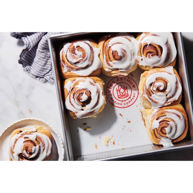 King Arthur Baking Company 8 in. W X 8 in. L Cake Pan Liners White 2 pc