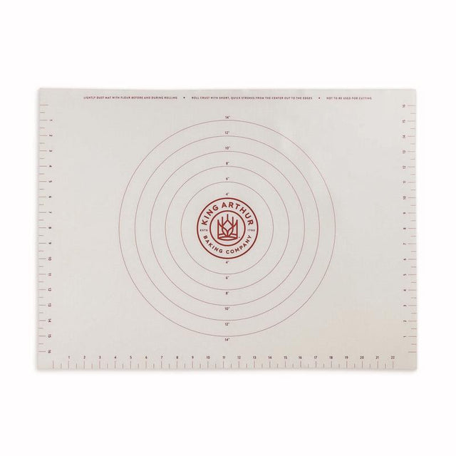 King Arthur Baking Company 18 in. W X 25 in. L Baking Mat White 1 pc