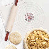 King Arthur Baking Company 18 in. W X 25 in. L Baking Mat White 1 pc