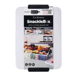 Lifetime Brands Clear/White Snackle Box With Cutting Lid 1 pk