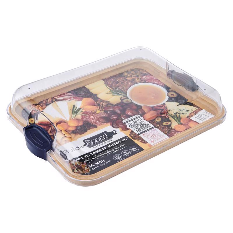 Lifetime Brands 14 in. L X 11 in. W Bamboo Cutting Board & Serve Tray, Pack of 2