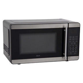 Avanti 0.7 cu ft Black/Silver Microwave 700 W