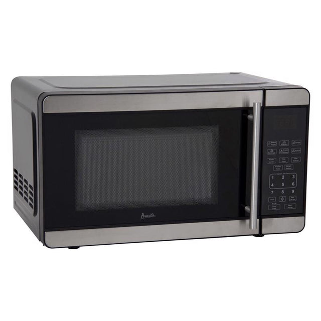 Avanti 0.7 cu ft Black/Silver Microwave 700 W