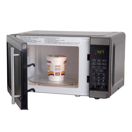 Avanti 0.7 cu ft Black/Silver Microwave 700 W