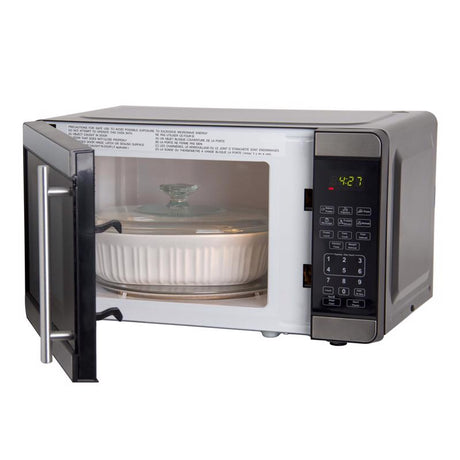 Avanti 0.7 cu ft Black/Silver Microwave 700 W