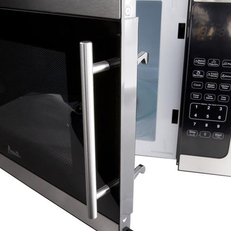 Avanti 1.5 cu ft Silver Microwave 1000 W