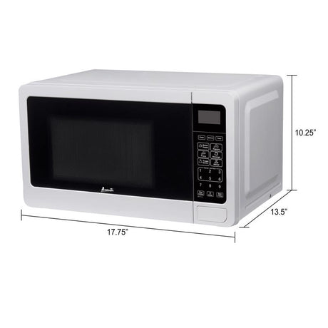 Avanti 0.7 cu ft White Microwave 700 W