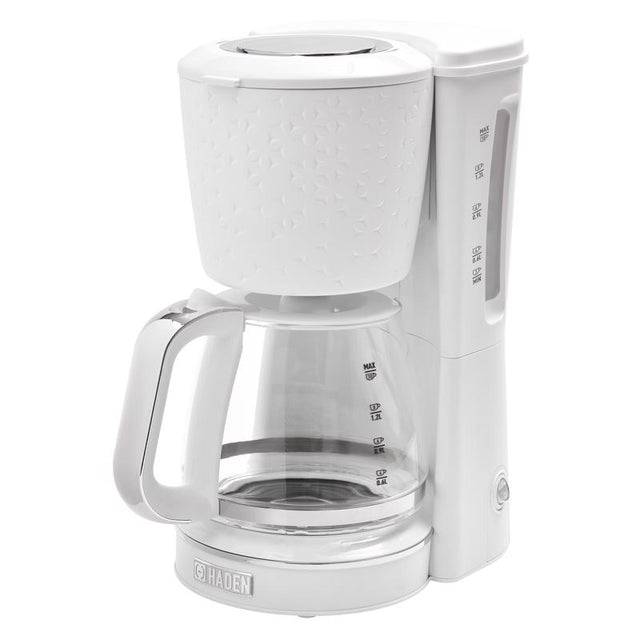 Haden Starbeck 1.5 L White Coffee Maker
