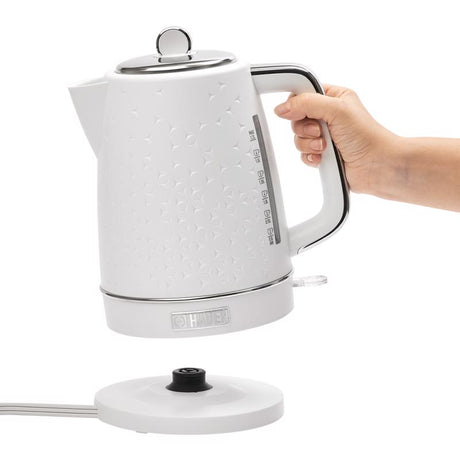 Haden Starbeck White ABS 1.7 L Electric Tea Kettle