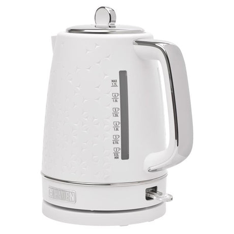 Haden Starbeck White ABS 1.7 L Electric Tea Kettle