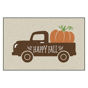 Fanmats 30 in. W X 20 in. L Multi-Color Fall Framers Rubber Door Mat, Pack of 6