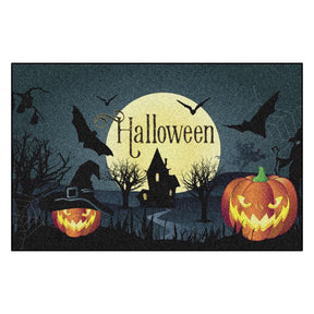Fanmats 30 in. W X 20 in. L Multi-Color Haunted Halloween Nylon Door Mat, Pack of 6
