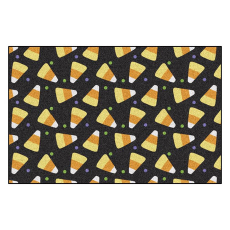 Fanmats 30 in. W X 20 in. L Multi-Color Candy Corn Nylon Door Mat, Pack of 6