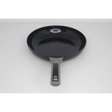 Imusa Mirro Ceramic Coated Aluminum Fry Pan 12 in. Black