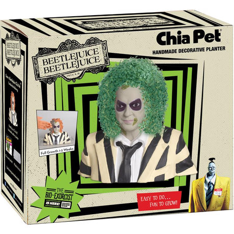 Chia Pet Beetlejuice Decorative Planter Clay 1 pk