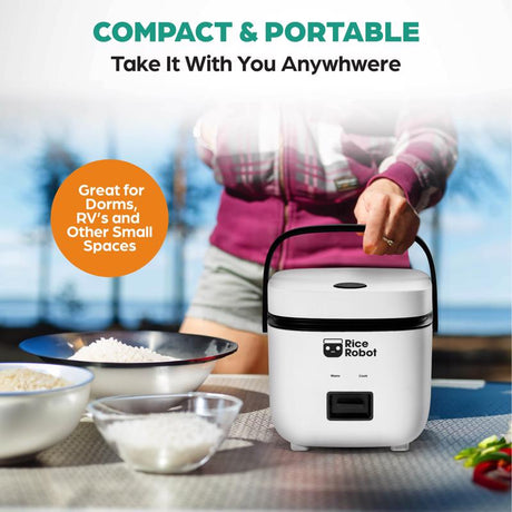 Rice Robot White 4.5 cups Rice Cooker