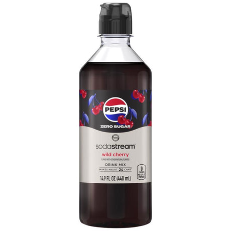 SodaStream Pepsi Zero Sugar Cherry Soda Mix 440 ml 1 pk