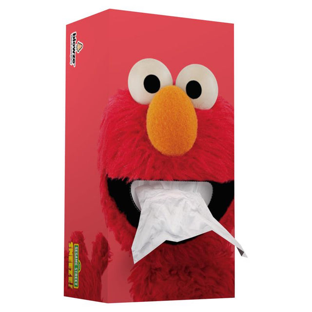 Blowze Tissues Sesame Street 124 ct Facial Tissue, Pack of 24