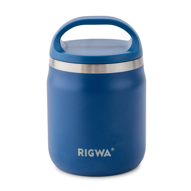 Rigwa Life 20 oz Navy Vacuum Insulated Food Jar 1 pk, Pack of 6
